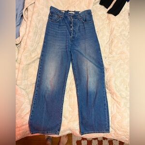 Levi’s Ribcage straight leg jeans